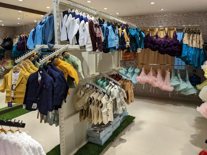 Cute Silks Kids Partywear